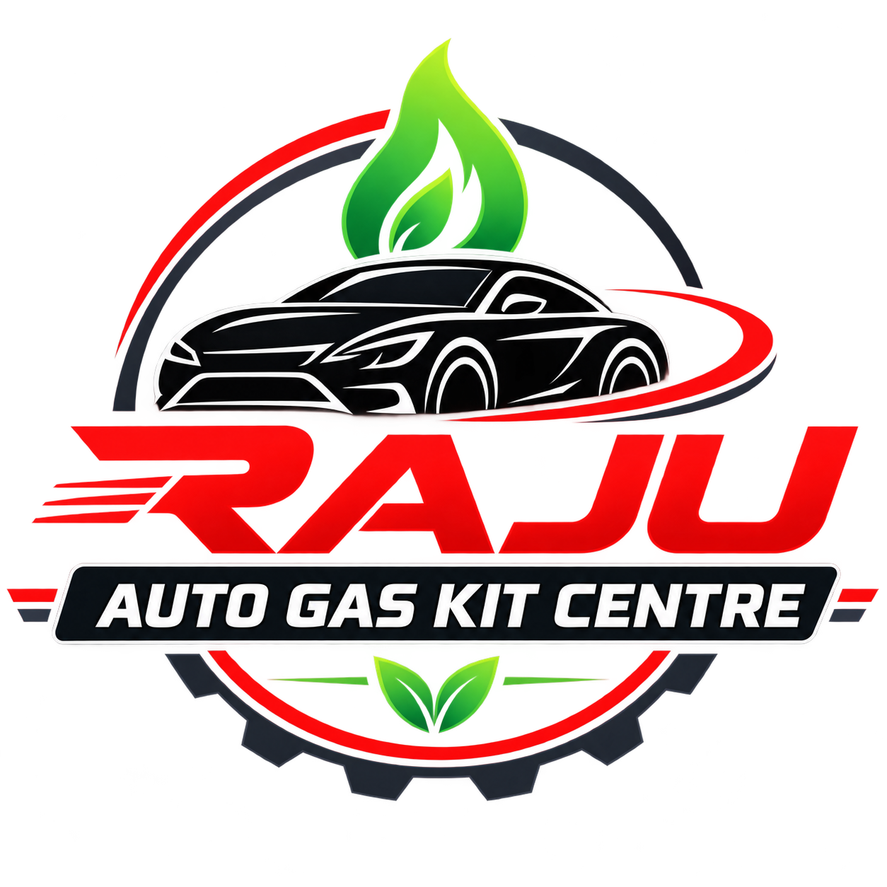 Raju Auto Gas Logo